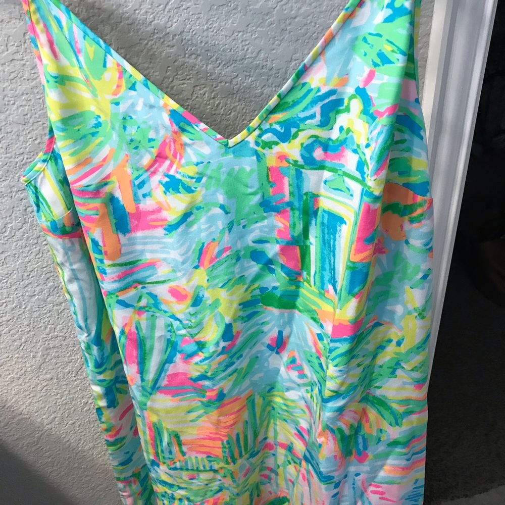 Lilly Pulitzer size L Silk dress